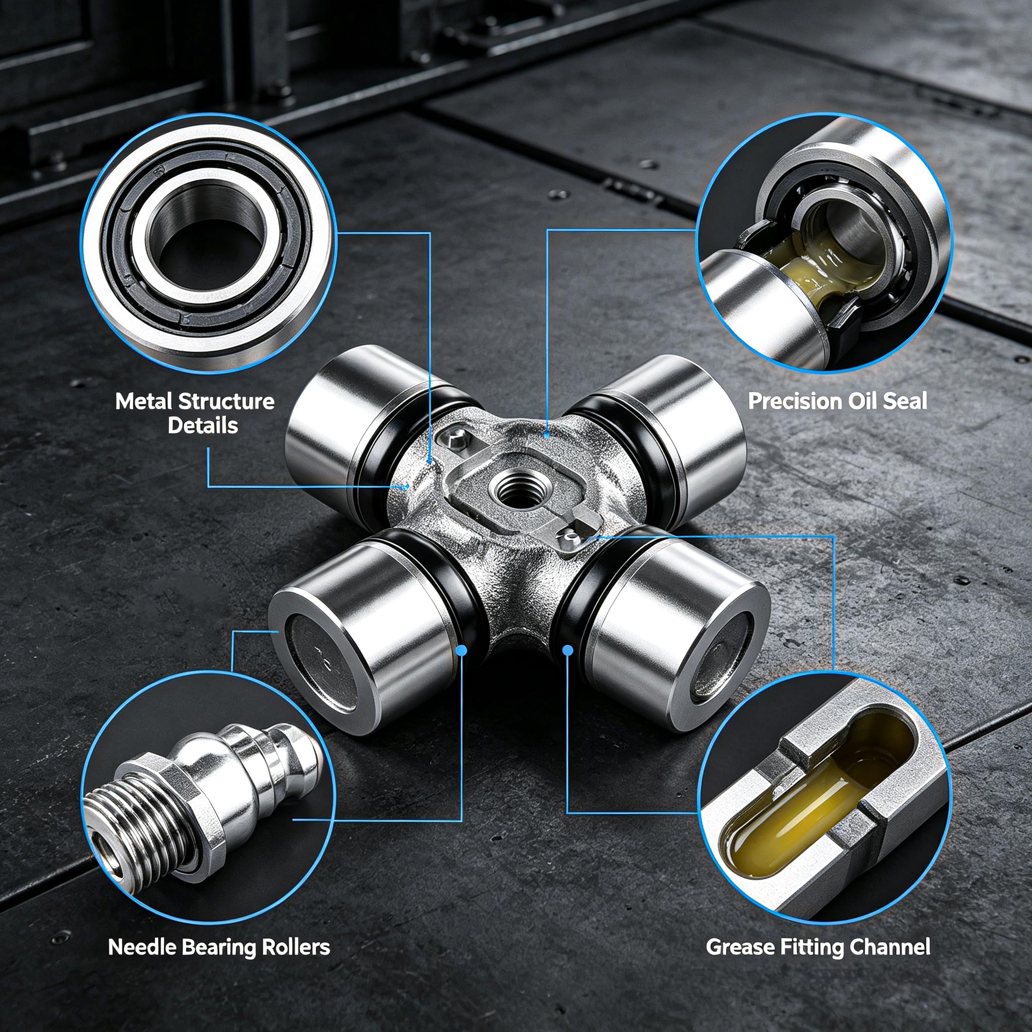 1piece 25X64 25 * 64 LZ111 AXK Miniature U-Joints Universal Joints