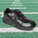 TieFit Active Days Kid's and Boy's Comfortable & Supportive School Shoes Black UK/IN-10 Kids gallery image
