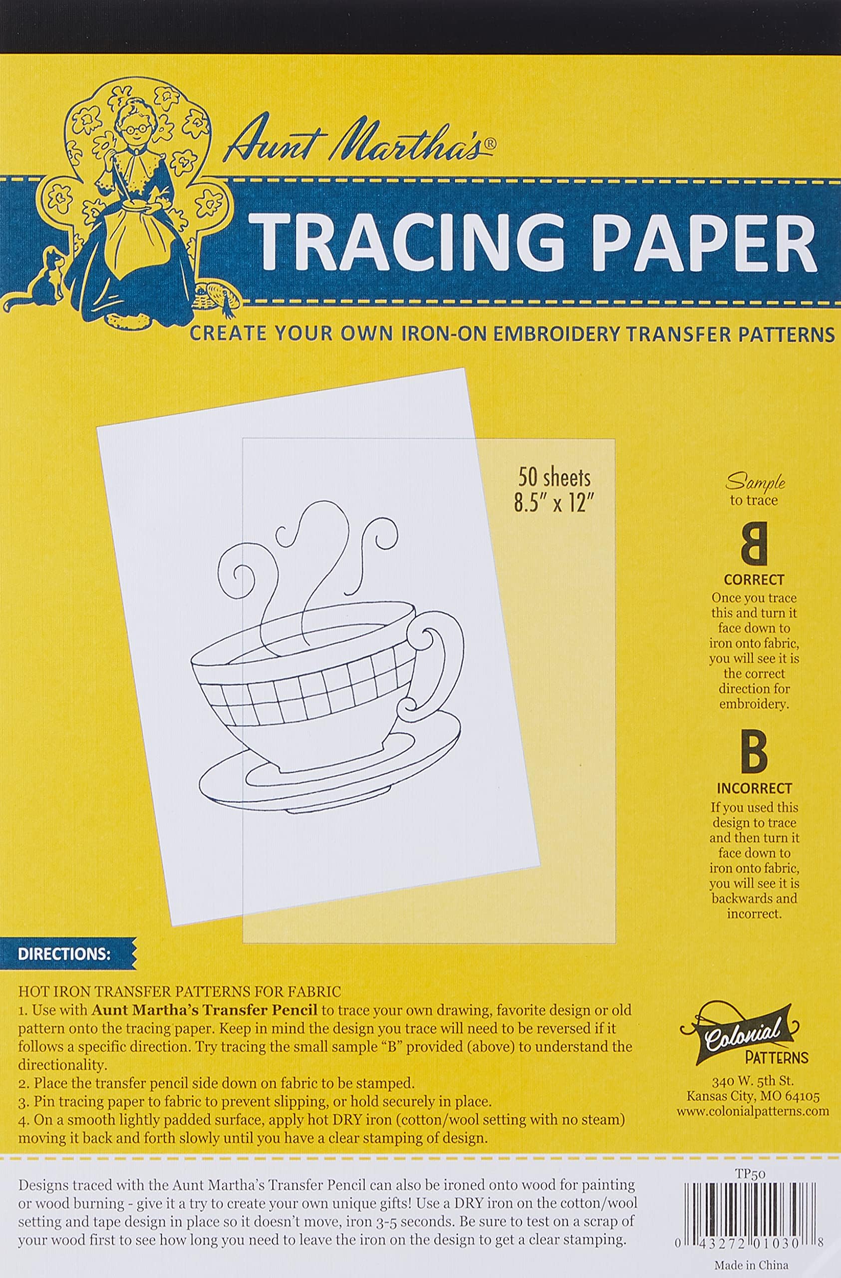 8.5-Inch by 12-Inch Tracing Paper, 50-Sheet