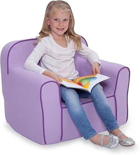 Miniatura 106 de Delta Children Cozee - Silla para niños de 18 meses en adelante, terciopelo de visón gris Terciopelo de visón gris,Azul,Gris