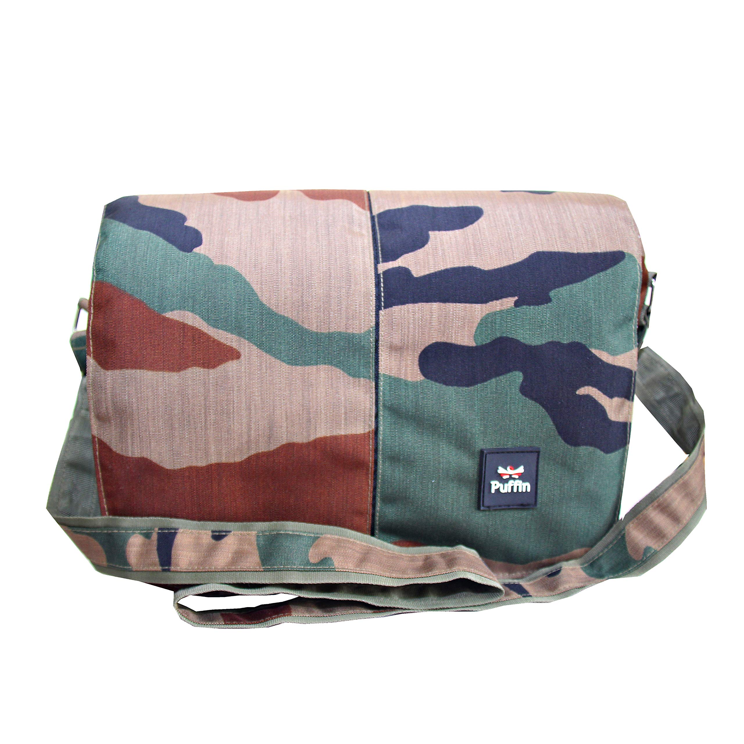 Sumo Unisex Fabric College Camouflage Messenger Sling Bag