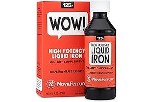 NovaFerrum: High-Potency Liquid Iron Supplement for Iron Deficiency