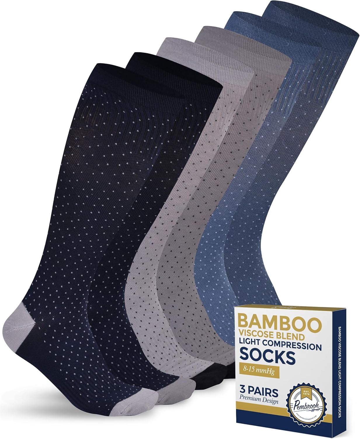 Pembrook Light Compression Socks - Bundle
