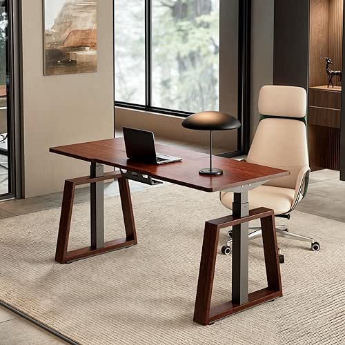 EUREKA ERGONOMIC Electric Standing Desk, 63inch Executive Computer Desk Adjustable