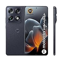 Motorola Signature (16, 512GB, Tripla camera 50MP, selfie 50MP, display Super HD 6.8″ Extreme AMOLED 165Hz, Qualcomm Snapdragon 8 Gen 5, 5200mAh TurboPower 90Hz, IP68, 69, 5G, Android 16), Carbon