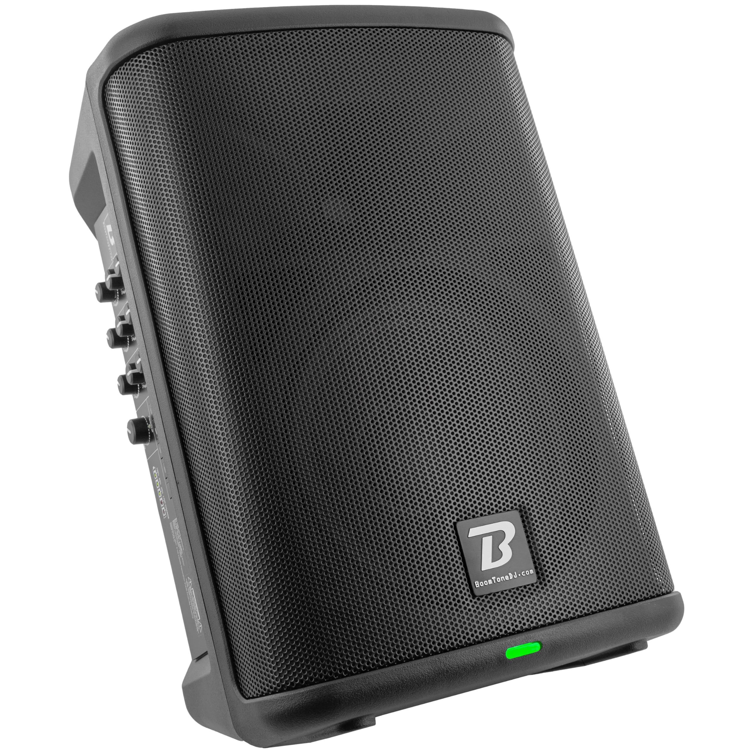 BoomToneDJ GoSound 800 – Enceinte Portable Active Bluetooth, 100 W RMS, DSP intégré, Batterie Lithium, TWS stéréo, idéale pour Animation, Concerts Mobiles, conférences, sonorisation extérieure