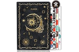 A5 Daily Planner 2023-2024: Undated Yearly, Monthly & Weekly Agenda Notebook for...