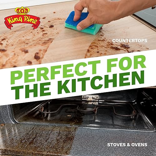 Miniatura 6 de Limpiador concentrado de aceite de pino multisuperficie, fuerza industrial, oro, 32 onzas líquidas