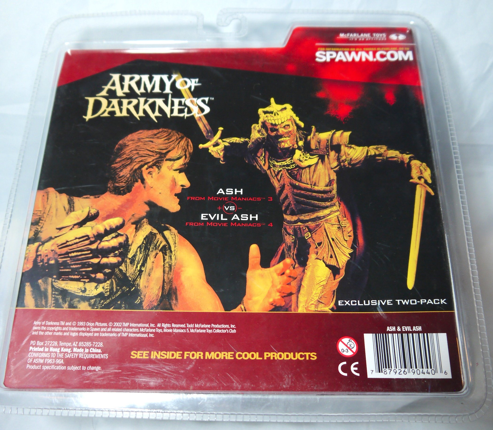 Spawn Army of Darkness Ash vs Evil Ash Two Pack Exclusive : Amazon 