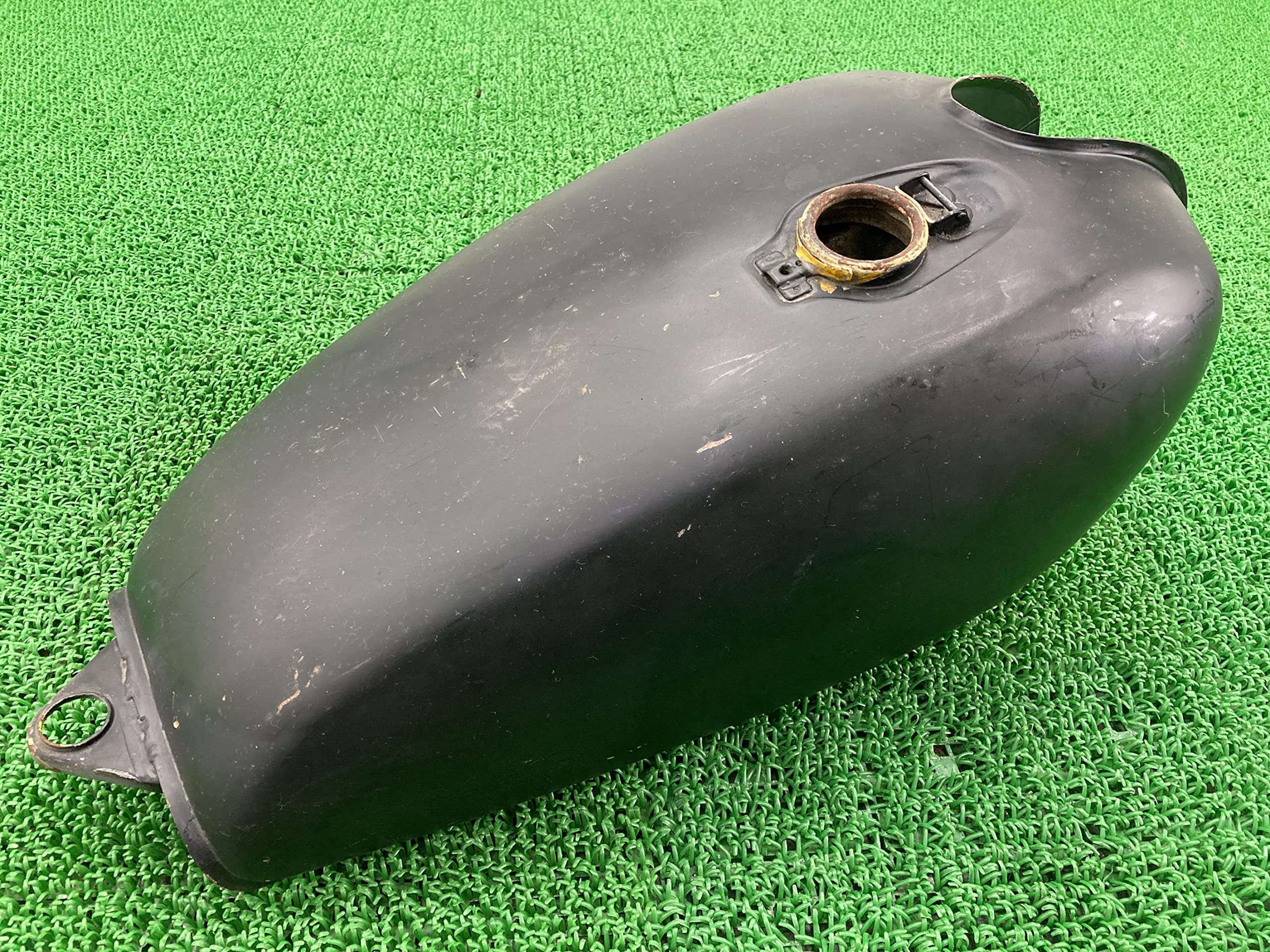 SR400 タンク 黒 ヤマハ 純正 中古 バイク 部品 激レア RH03J キャブ車 
