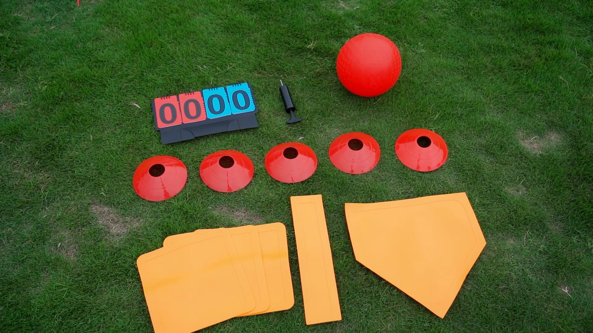 Amazon.com: Jenaai 18 Pcs Sports Kickball Set Includes Playground