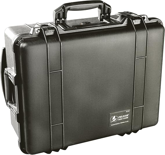Pelican 1560 Case No Foam (Orange)