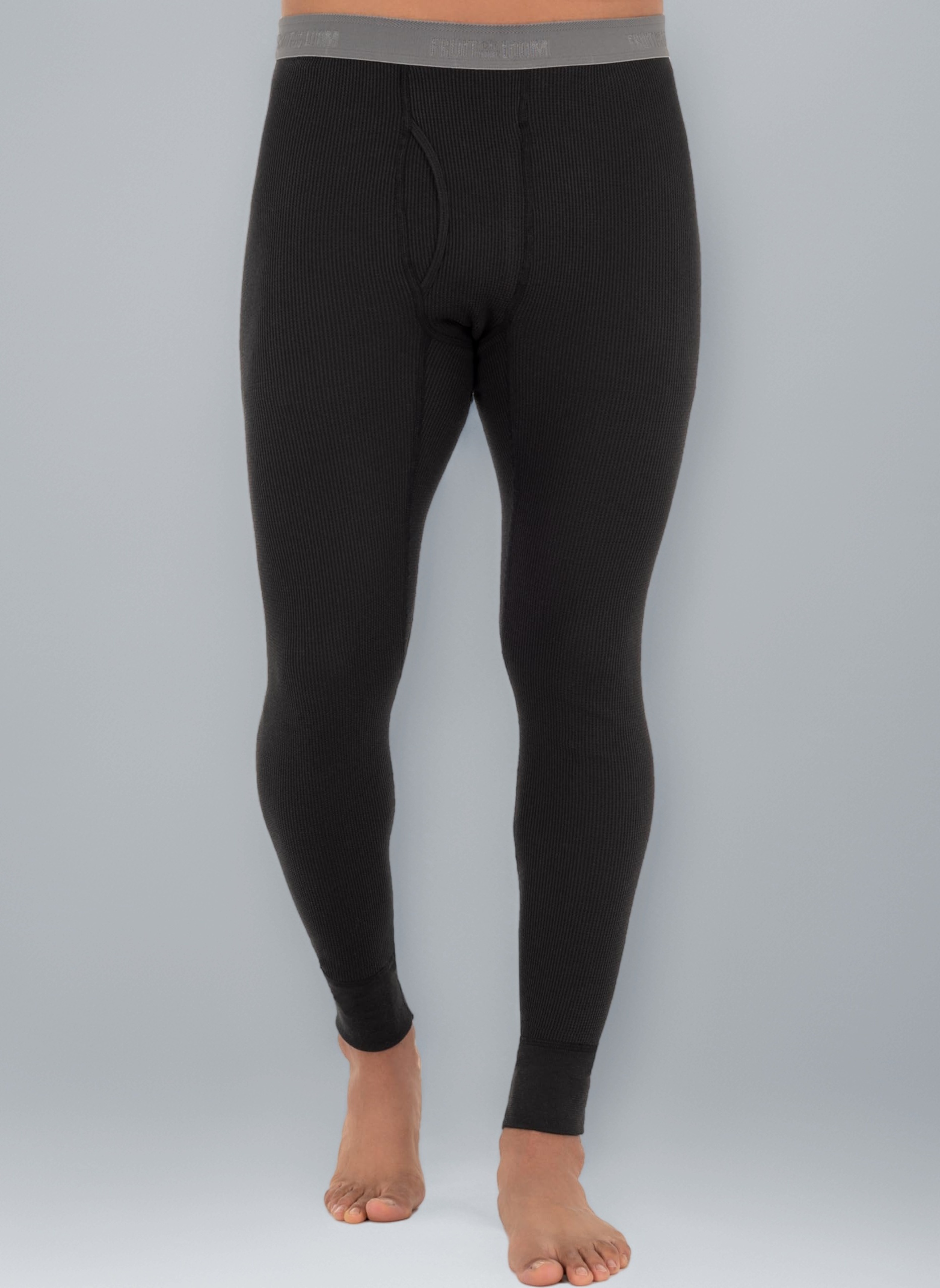 Men's Recycled Premium Waffle Thermal Underwear Long Johns (1, 2, 3 and 4 Packs) Leggings