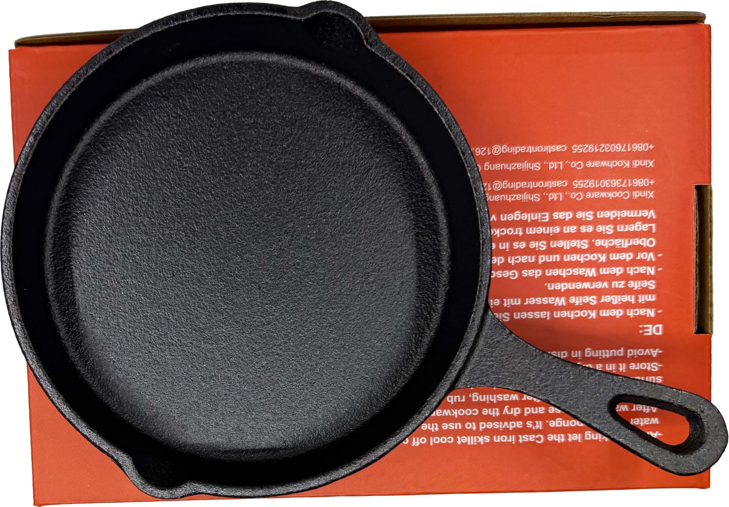 Pre-Seasoned Cast Iron Skillet - 5 Inch Mini -2