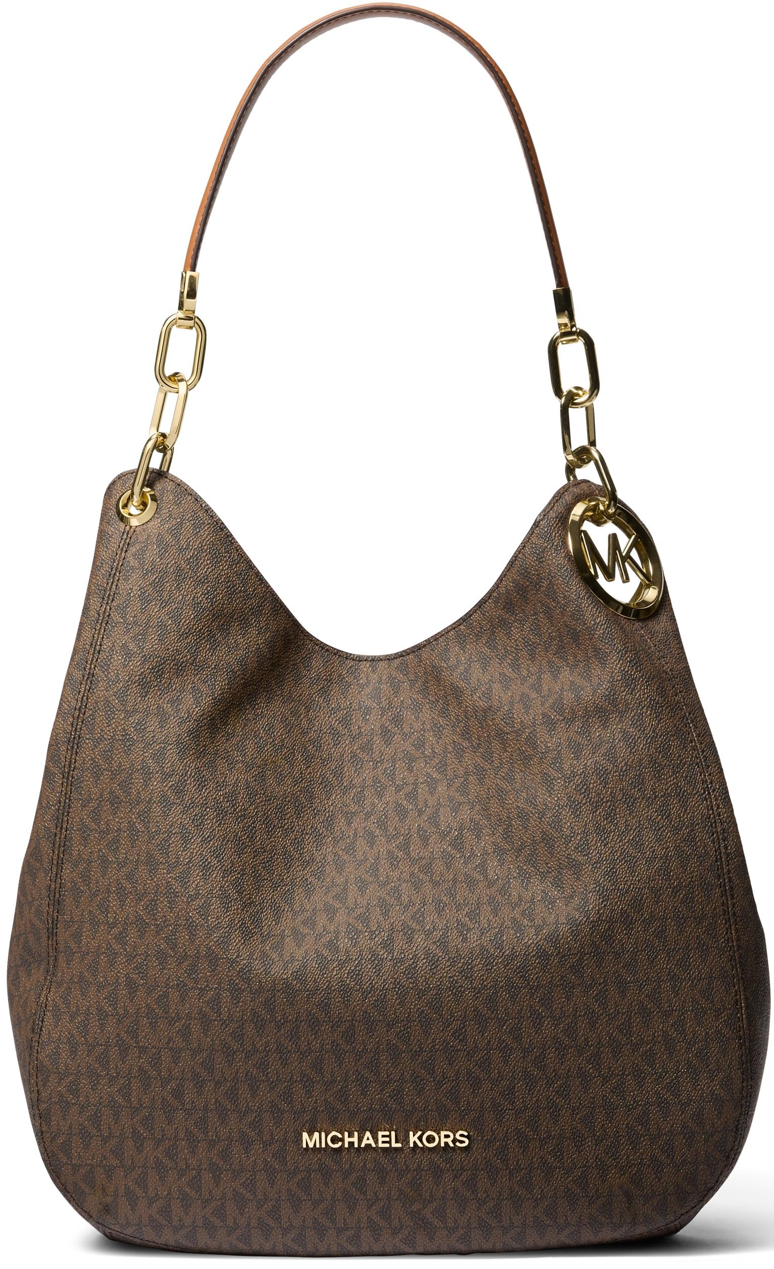 Michael Kors 30T9G0LE3B-​252 LG CHAIN SHLDR TOTE Bag Female BRN/​ACORN