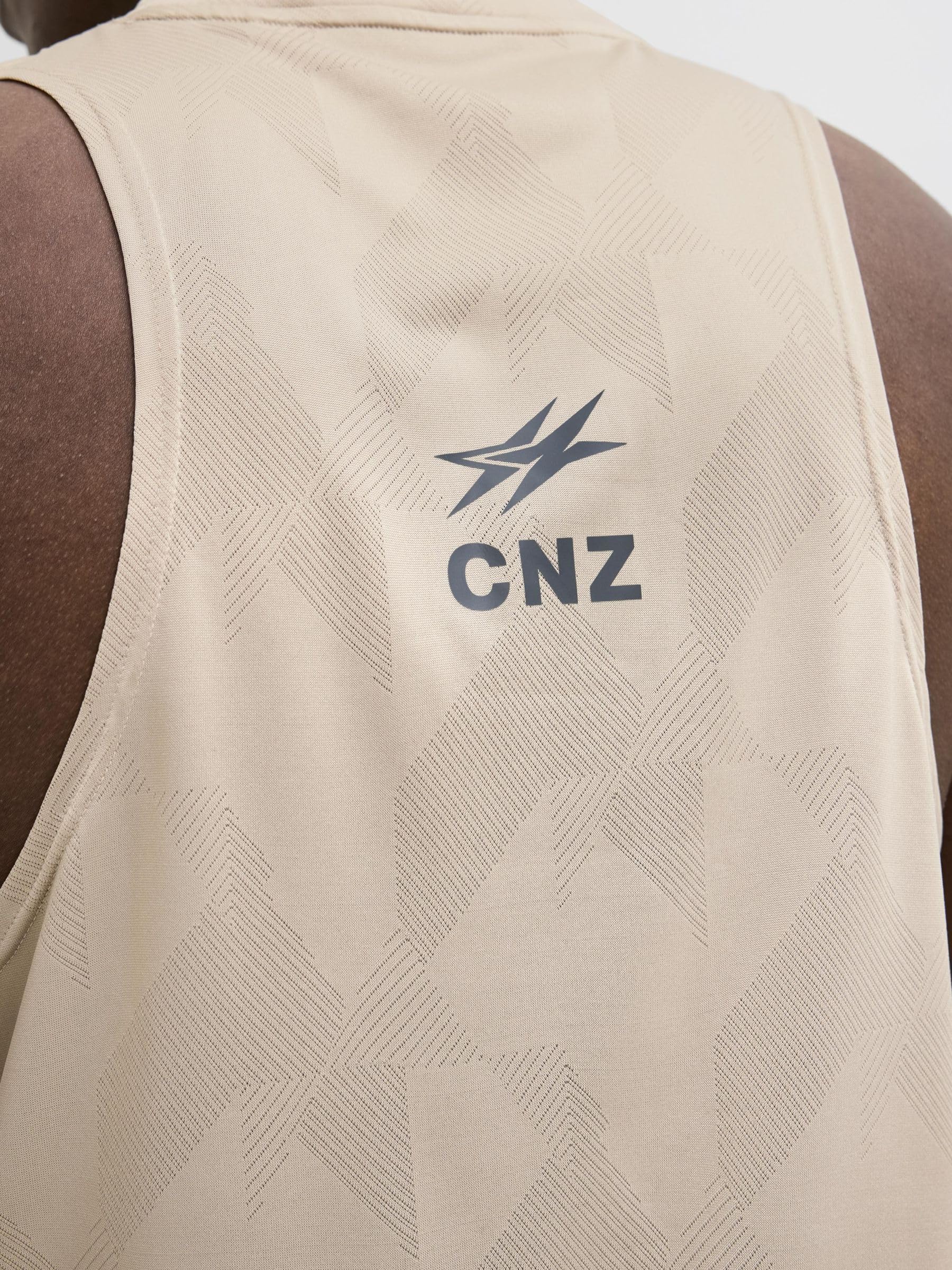 JACK & JONES Męski tank top sportowy CNZ, Czysty kaszmir., XL