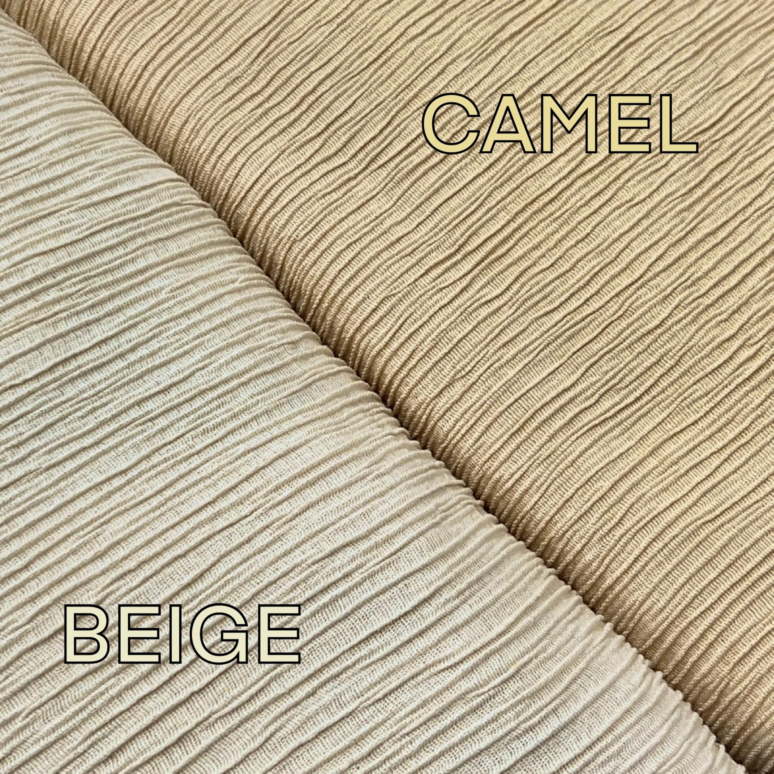 GFD Textiles - Funda Sofá Chaise Longue Elástica - Funda Protectora en Forma de L - Cubre Sofá Ajustable Lavable para Salón con Brazo Izquierdo - Renueva & Protege - Color Beige