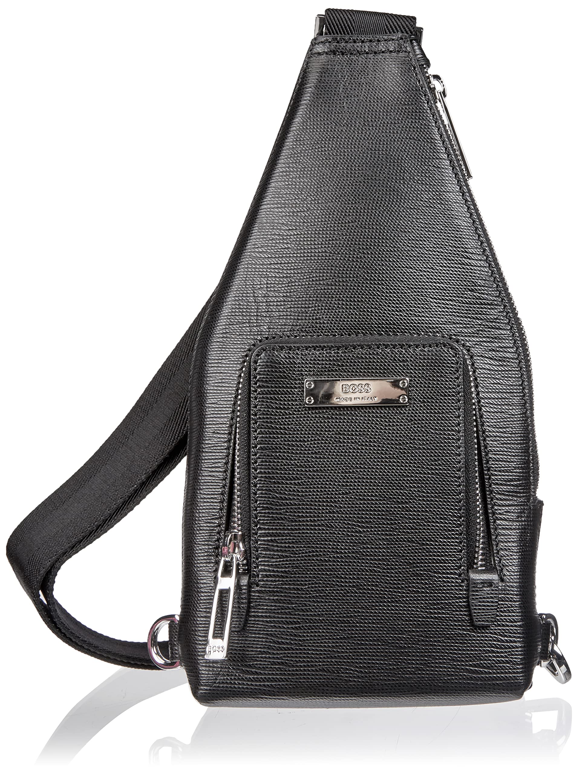 BOSS GalleryA_Monostrap, Men’s Backpack, Black1, Einheitsgröße -