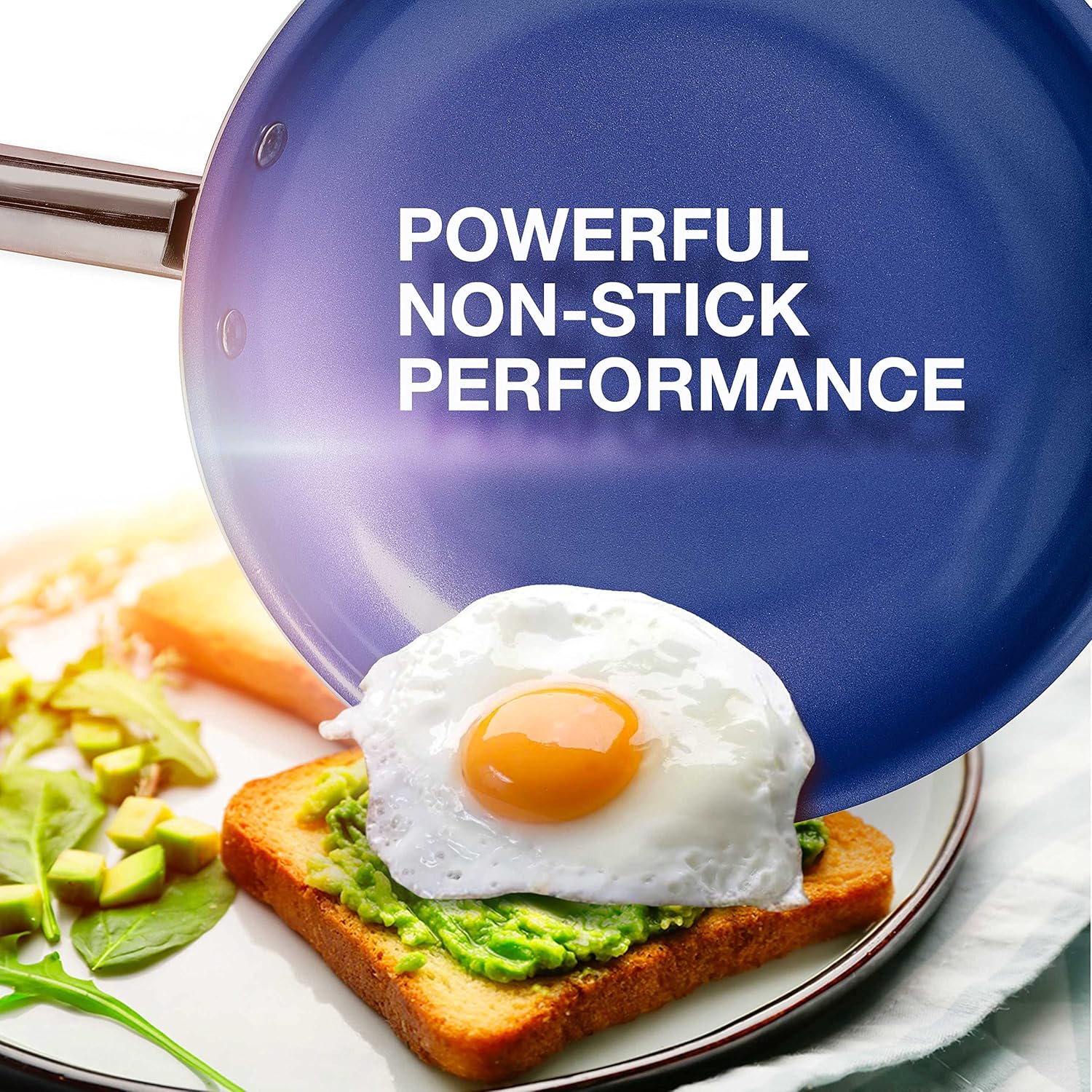 Mueller Sapphire UltraClad Kitchen Pots and Pans Set Nonstick Induction Cookware Sets -24pc Induction Pots and Pans for Cooking Kitchen Cookware Sets,Frying Pans Nonstick Pots and Pans Set: Home & Kitchen