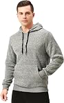 TEX2FIT 2-Pack Hoodies for Men, Long Sleeve Casual Fleece Pullover Hoodie Sweatshirt