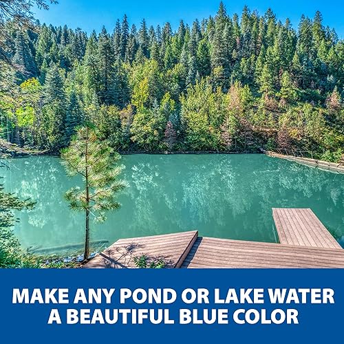 Miniatura 6 de The Pond Guy PondShade - Tinte concentrado para estanque azul verdadero, colorante fácil de aplicar para agua hermosa, seguro para peces, mascotas,
