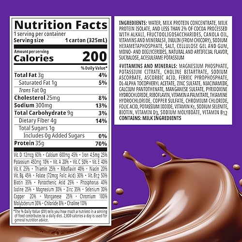 Miniatura 6 de BOOST Batido de proteínas nutricional avanzado, apoyo nutricional para bajar de peso*, 1.48 onzas de alto contenido en proteínas GLP-1 amigable con