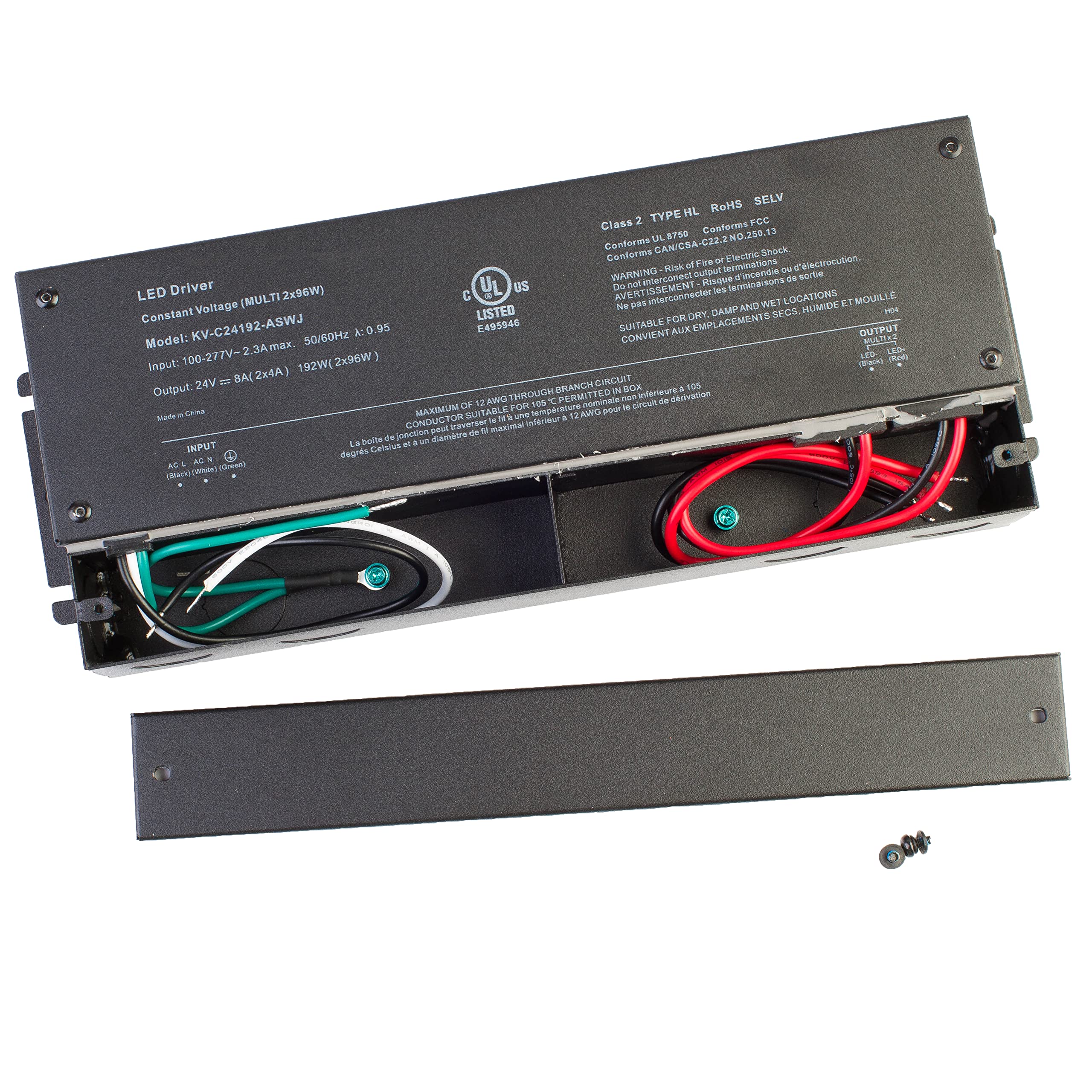 Amazon.com: UL Listed 24v 192w LED Power Supply Driver Class