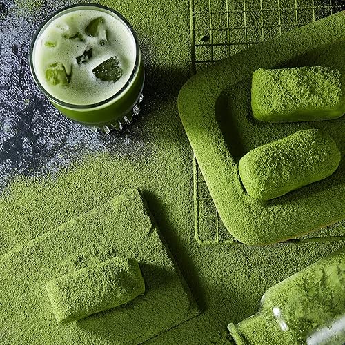 Miniatura 5 de Miao Gu Niang Matcha - Polvo de té verde matcha de grado culinario certificado por USDA orgánico de grado culinario matcha en polvo 353 onzas bolsa 1