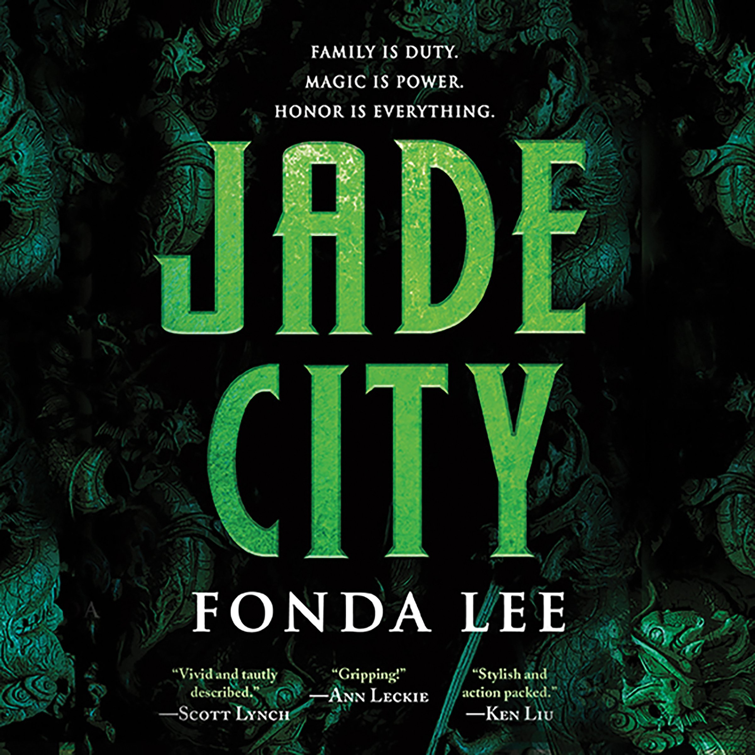 Cover art for Jade City