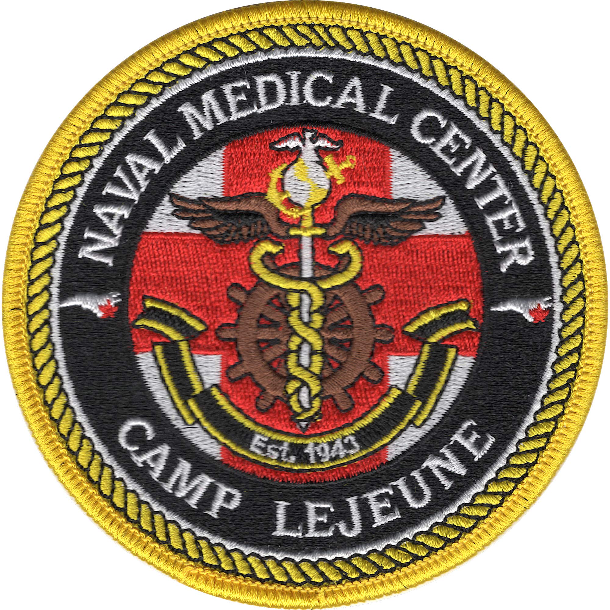 Naval Medical Center Camp Lejeune Patch, Multicolored