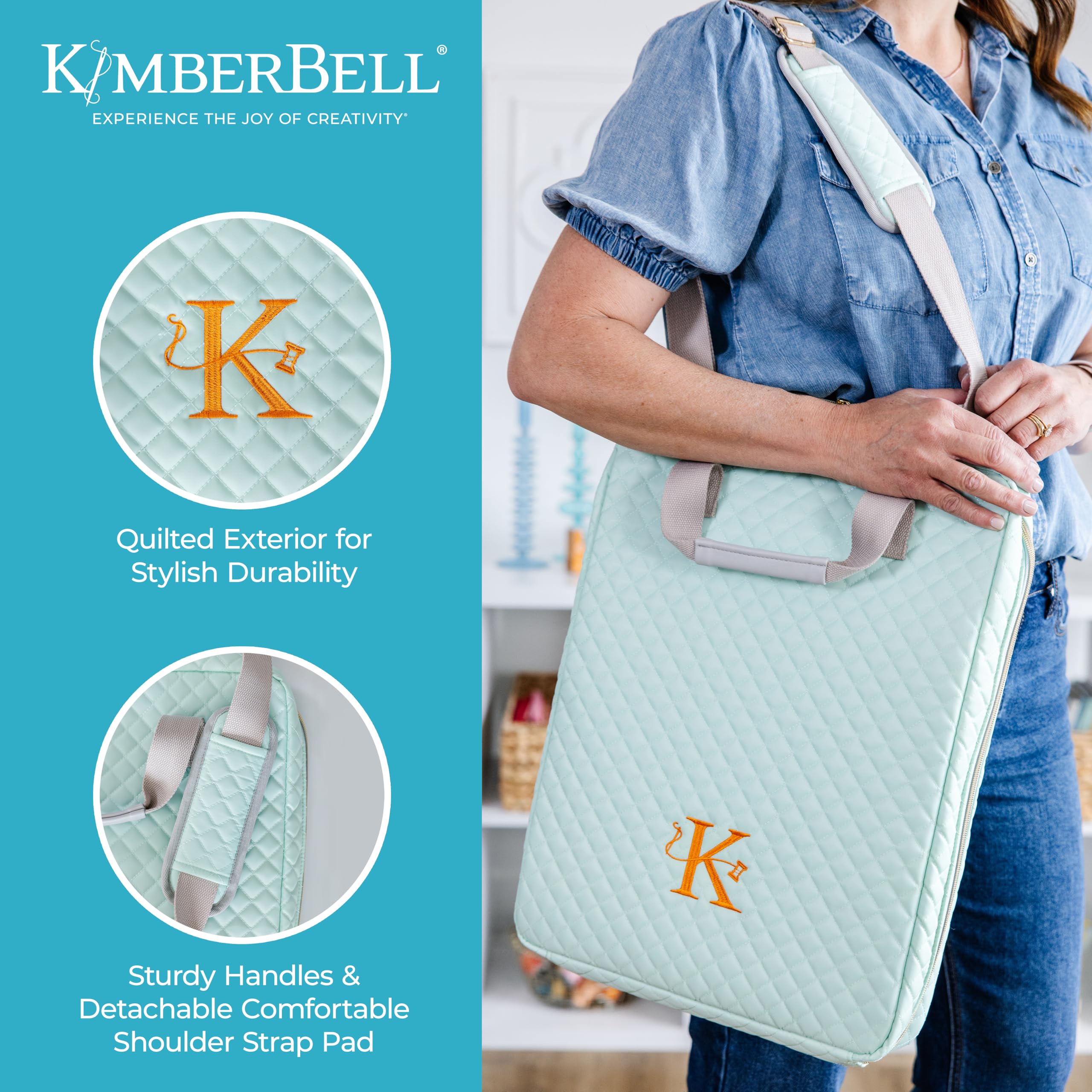 Amazon.com : Kimberbell Tool Tote - Embroidery Bag for