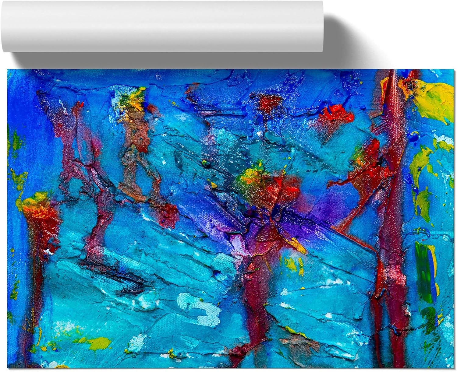 Amazon.de BIG Box Art Abstraktes Gemälde Vol.455 von S.Johnson