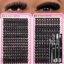 Lash Clusters Kit 150D 200D Eyelash Clusters Kit Volume