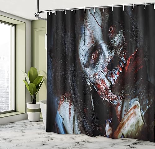 Vista 144 de Ambesonne, cortina de ducha cuatro estaciones