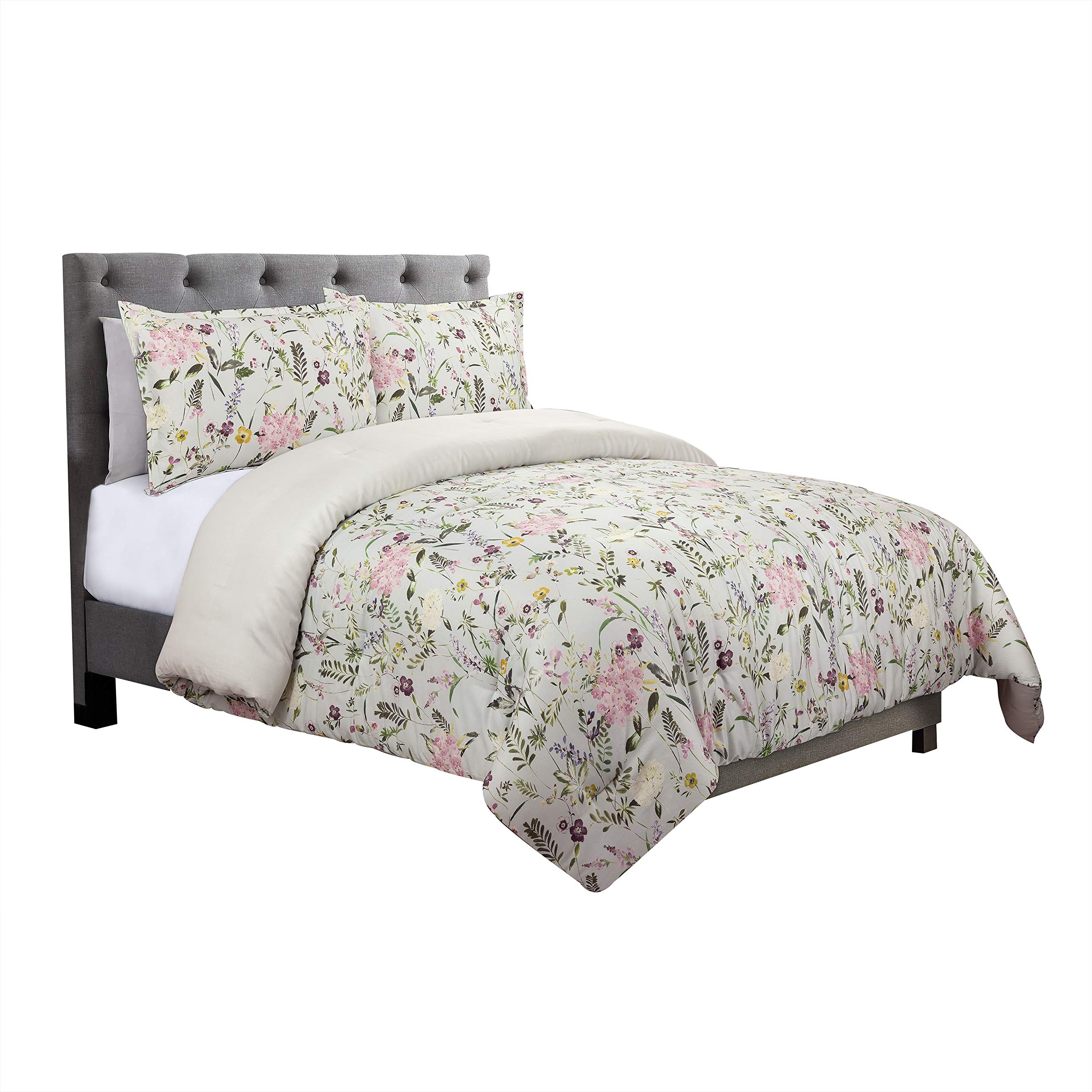 Duchess Bedroom Set Cavalier Silver Upholstered Sleigh Bedroom Set