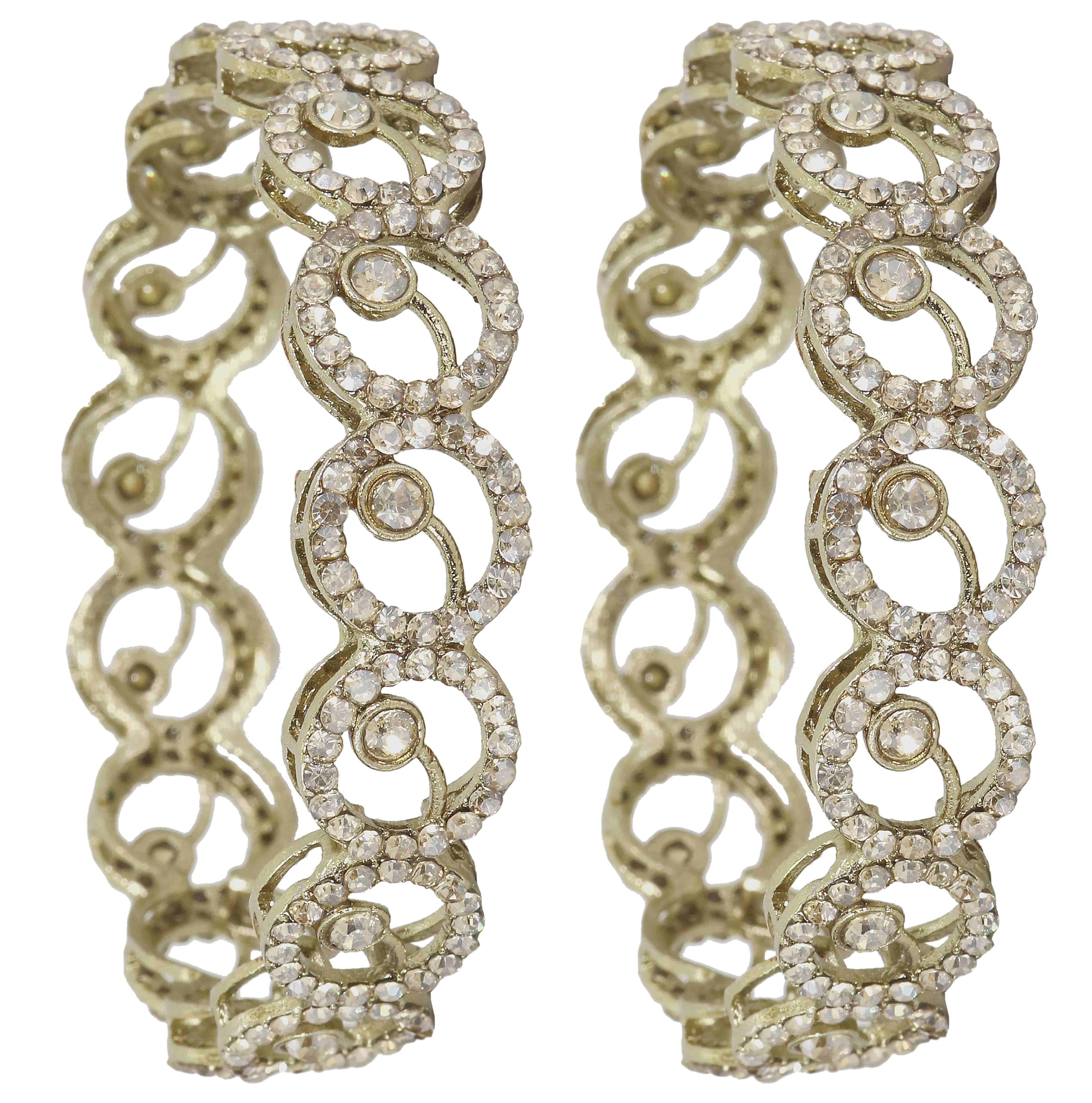 See full amazon price history chart for NMII Stylish Alloy Metal Gold Plated Bangles Set For Girls and Women Studded American Diamond Stone | Fancy Diamond Bangles | Women Bangles For Wedding, Party- Set of 2, (MAH70-Antique-2.8) NMII Stylish Alloy Metal Gold Plated Bangles Set For Girls and Women Studded American Diamond Stone | Fancy Diamond Bangles | Women Bangles For Wedding, Party- Set of 2, (MAH70-Antique-2.8) (B0CYPPMJTZ) Amazon Price History, Amazon Price Tracker