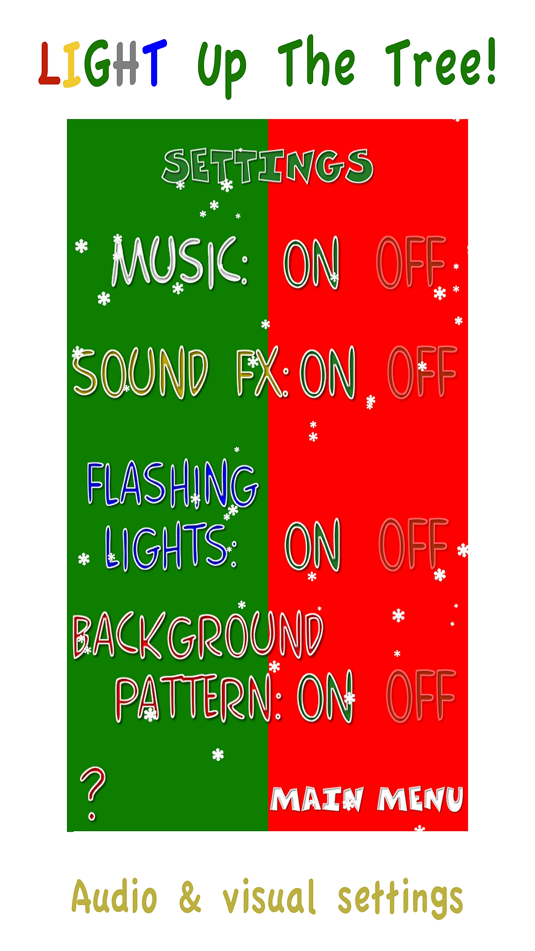 Light Up The Tree! (Colorful Educational Christmas Game) App on