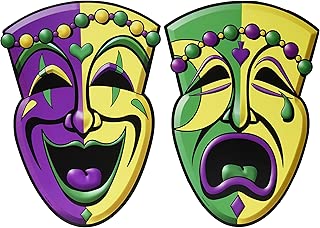 mardi gras comedy tragedy masks
