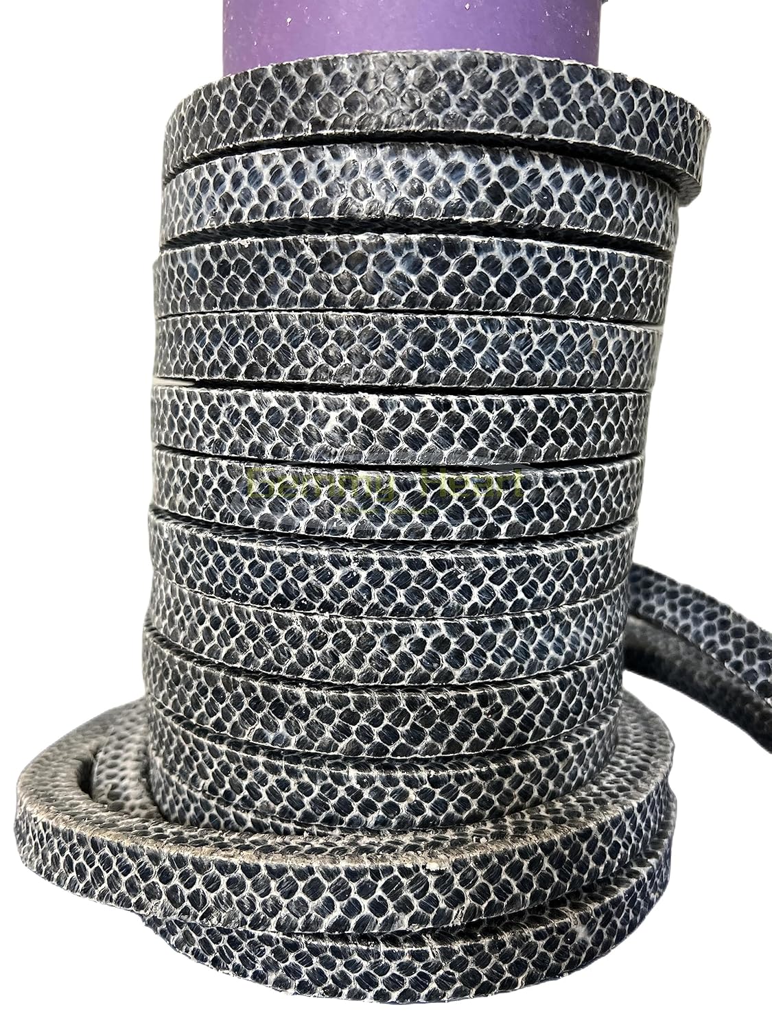 PTFE Carbon Fiber Gland Packing for Steam Valves and Pumps - 5 Meters, Sealing Solution(42mm*42mm)