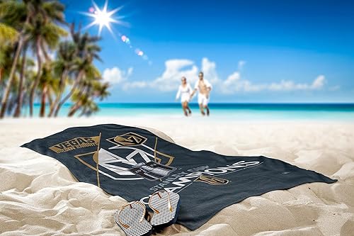 Miniatura 2 de Northwest NHL Vegas Golden Knights 2023 NHL Stanley Cup Champions - Toalla de playa, 30 x 60 pulgadas, juego de trucos