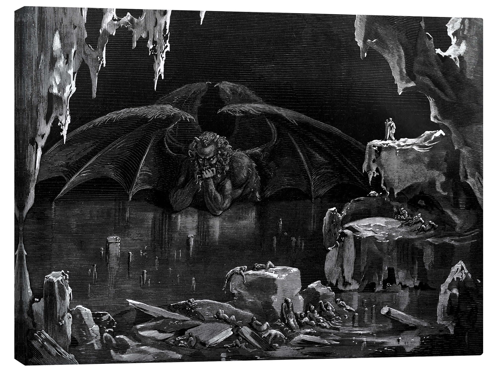 Dante's Inferno Obraz na płótnie