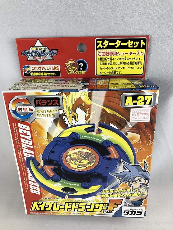 Buy Takaratomy Japanese Beyblade A27 DranzerF Left Spin Gear Online at Low Prices in India