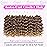 7 Packs GoGo Curl Crochet Hair 10 Inch Short Curly Crochet Hair for Women Deep Wave Beach Curl Crochet Braids Synthetic Braiding Hair Extensions(10 Inch, T33/27)