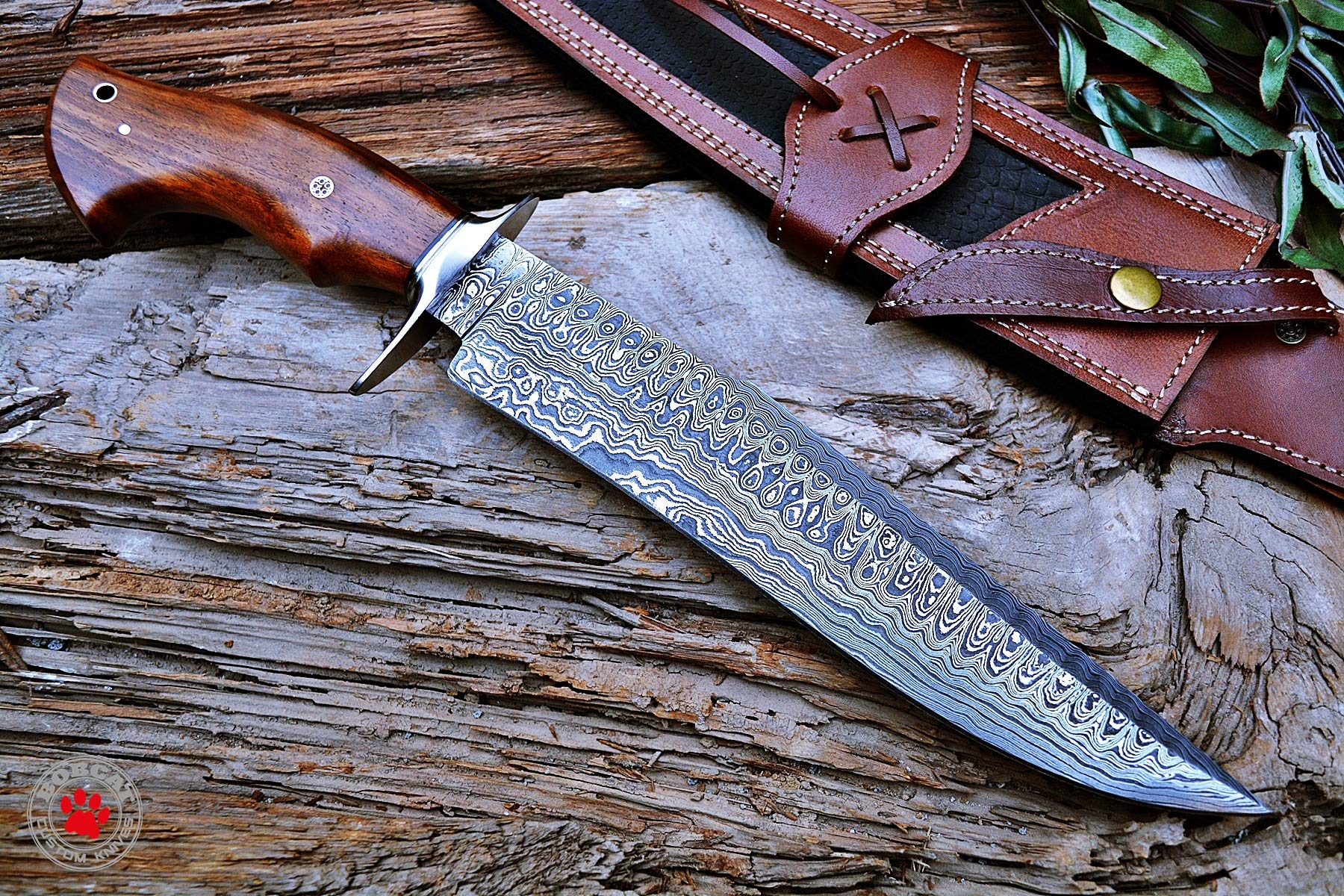 Bigcat Roar Hunting Knife Damascus Knife SCREAMING EAGLE Survival