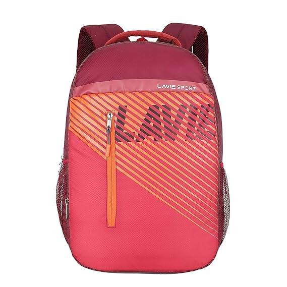 Lavie Sport 34 Litres Stylish Backpack | School College Bag For Boys & Girls