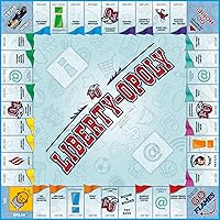 Vista 2 de Late for The Sky Liberty-Opoly - Juego de mesa familiar Liberty University, estilo Opoly, edades 8+, 2-6 jugadores, ex alumnos y regalo