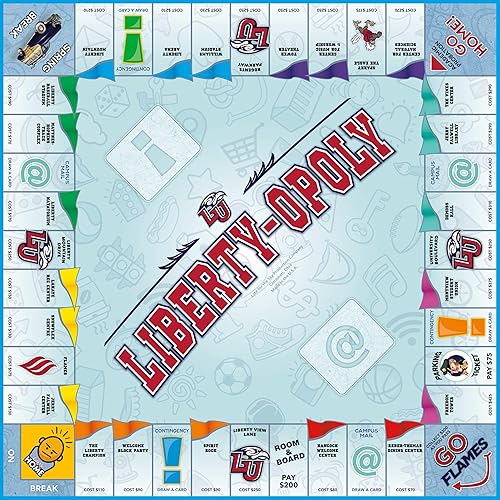 Miniatura 2 de Late for The Sky Liberty-Opoly - Juego de mesa familiar Liberty University, estilo Opoly, edades 8+, 2-6 jugadores, ex alumnos y regalo
