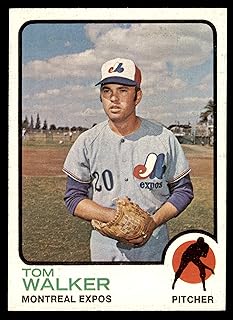 1973 Topps # 41 Tom Walker Montreal Expos (Baseball Card) NM Expos