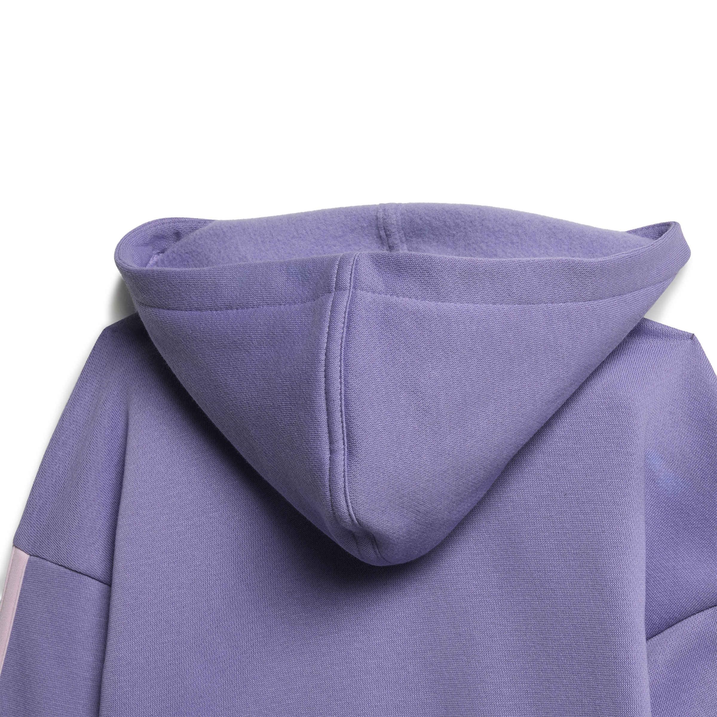 adidas Unisex bebé Essentials Hooded Jogger Track_Suit, magic lilac/clear pink, 18-24 Months