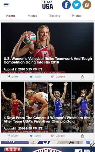 Team USA App